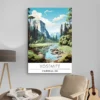affiche voyage yosemite decoration moderne 1.webp