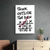 tableau motivation think outside the box decoration sobre 1.webp