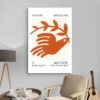 Affiche Matisse Oiseau Orange decoration moderne 1.webp
