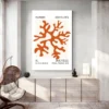 Affiche Matisse Orange Corail deco moderne 1.webp