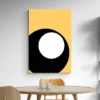 tableau abstrait jaune salle a manger 1.webp