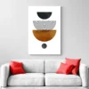 tableau abstrait marron et noir canape 1.webp