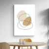 tableau abstrait taupe salle a manger 1.webp