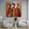 tableau africain et ethnique​ salon