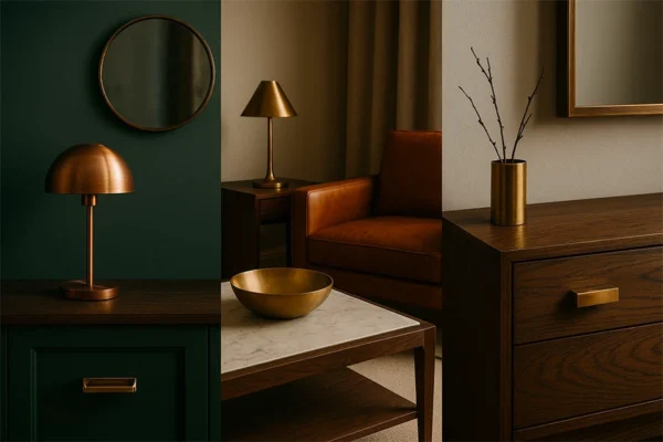 Ajoutez du caractère avec des touches métalliques bien dosées