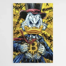 Tableau Street Art Picsou 1