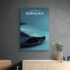 tableau huracan mur sombre 1.webp