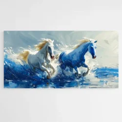Peinture Chevaux Bleus 1.webp