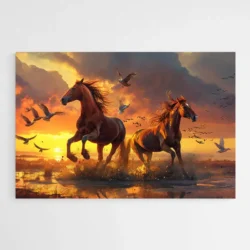 Peinture Chevaux Sauvages 1.webp