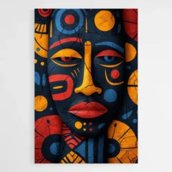 Tableau Africain Colore 1.webp