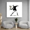 Tableau Banksy carre 3.webp