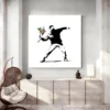 Tableau Banksy carre 4.webp