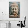 Tableau Bouddha Relief portrait 2 3 4.webp
