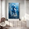 Tableau Cheval Bleu portrait 2 3 3.webp