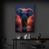 Tableau Elephant De Nuit portrait 2 3 4.webp