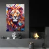 Tableau Lion Abstrait portrait 2 3 3.webp
