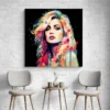 Tableau Madonna Pop Art carre 4.webp