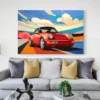 Tableau Porsche 911 Vintage 1 paysage 3 2 3.webp