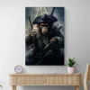 Tableau Singe Pirate portrait 2 3 4.webp