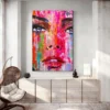 Tableau Street Art Colore portrait 2 3 4.webp