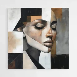 Tableau abstrait portrait femme 1.webp