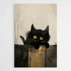 Tableau chaton noir 1.webp