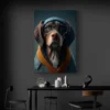 Tableau chien habille portrait 2 3 3.webp