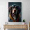 Tableau chien habille portrait 2 3 4.webp