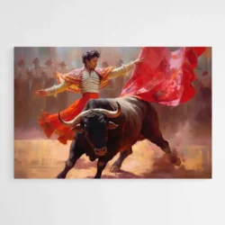 Tableau corrida moderne 1.webp