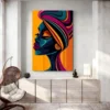 Tableau femme africaine design portrait 2 3 3.webp