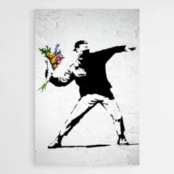 Tableau graffiti banksy 1.webp