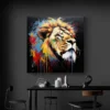 Tableau lion graffiti 11 12h30 carre 4.webp