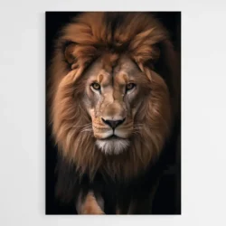 Tableau lion sepia 1.webp