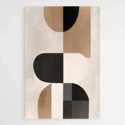 Tableau minimaliste gris et beige 1.webp