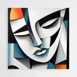 Tableau peinture visage abstrait 1.webp