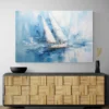 Tableau peinture voilier moderne paysage 3 2 2.webp