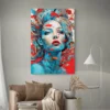 Tableau portrait femme moderne portrait 2 3 4.webp