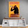Tableau singe vintage portrait 2 3 3.webp