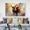 Tableau taureau moderne paysage 3 2 2.webp