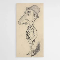 caricature d un homme au gros nez monet 1.webp