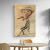 caricature d un homme avec un gros cigare monet portrait 2 3 4.webp
