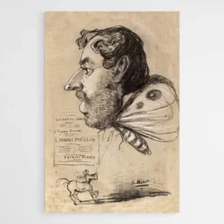 caricature de jules didier homme papillon monet 1.webp