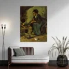 la cuisine paysanne par une cheminee van gogh portrait 3 4 2.webp