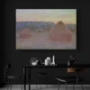 piles de ble fin de journee automne monet paysage 3 2 4.webp