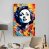 tableau Edith Piaf portrait 2 3 4.webp