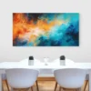 tableau abstrait bleu et orange paysage 2 1 3.webp