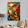 tableau abstrait picasso portrait 2 3 4.webp