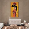 tableau africain orange portrait 1 2 3.webp