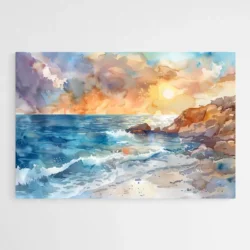 tableau aquarelle bord de mer 1.webp
