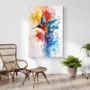tableau aquarelle colibri portrait 2 3 4.webp